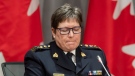 RCMP Commissioner Brenda Lucki is seen during a news conference in Ottawa, Monday, April 20, 2020. THE CANADIAN PRESS/Adrian Wyld 