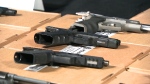 Guns are pictured in this file image. 