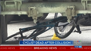 Cyclist dead after crash involving truck