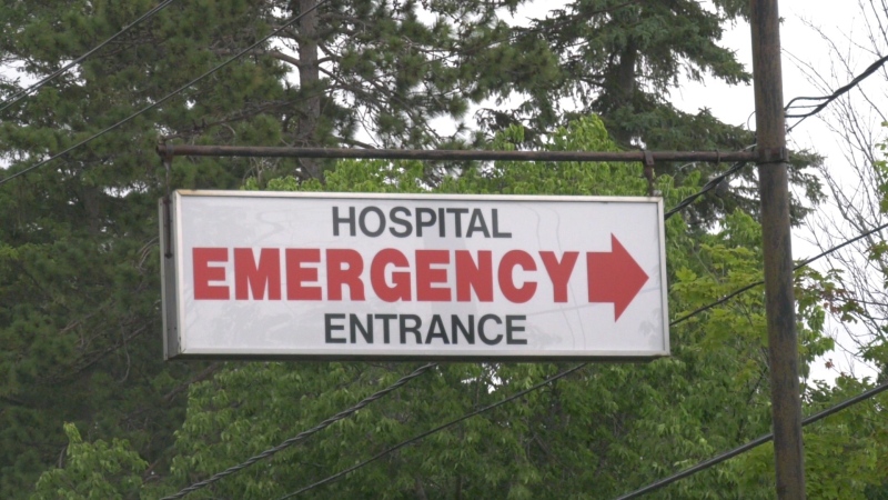 The emergency department at the Perth and Smiths Falls District Hospital will stay open nightly through the summer despite staff shortages. (Nate Vandermeer/CTV News Ottawa)