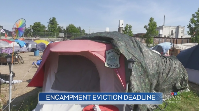 Eviction deadline passes at Kitchener encampment