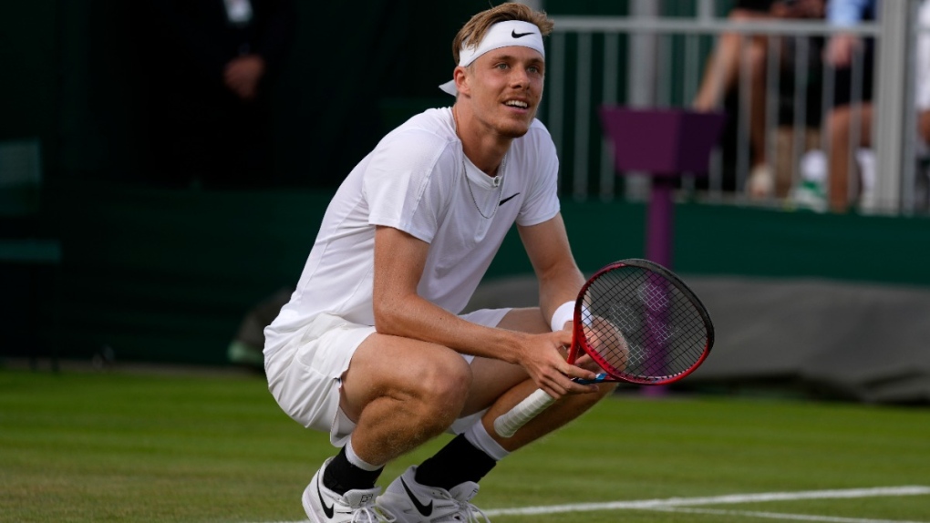 Denis Shapovalov at Wimbledon