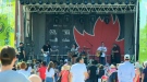 A past Canada Day celebration in Kitchener appears in a file photo. (CTV Kitchener)