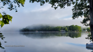 Foggy start to the day at Narrows Locks, Westport, Ontario. (Kelly Cusson Furino/CTV Viewer)