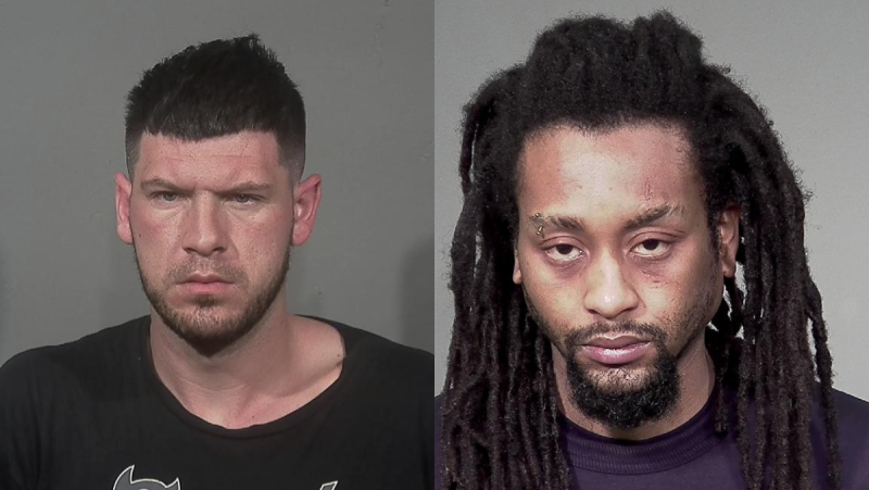 David Caissie and Bachelin Stevens Lazar are facing pimping charges after being arrested in St-Jean-sur-le-Richelieu and Montreal. SOUCRE: SQ