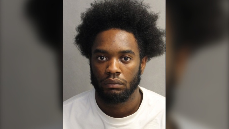 Tyrese Campbell-Fraser, 22, is seen in this undated photograph provided by the Toronto Police Service.