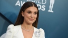 FILE - In this Sunday, Jan. 19, 2020, file photo, Millie Bobby Brown arrives at the 26th annual Screen Actors Guild Awards at the Shrine Auditorium & Expo Hall in Los Angeles. (Photo by Jordan Strauss/Invision/AP, File)