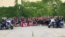 The Law Enforcement Torch Run for Special Olympics was back in London on July 1, 2022. (Nick Paparella/CTV News London)