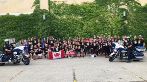 The Law Enforcement Torch Run for Special Olympics was back in London on July 1, 2022. (Nick Paparella/CTV News London)