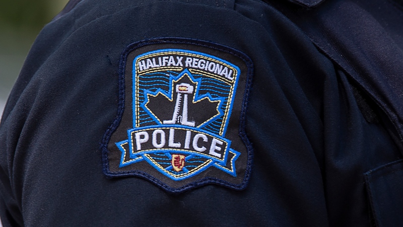 A Halifax Regional Police emblem is seen in Halifax on July 2, 2020. THE CANADIAN PRESS/Andrew Vaughan 