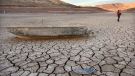 The declining water levels of Lake Mead are a result of a climate change-fuelled megadrought coupled with increased water demands in the Southwestern United States. (Mario Tama/Getty Images)