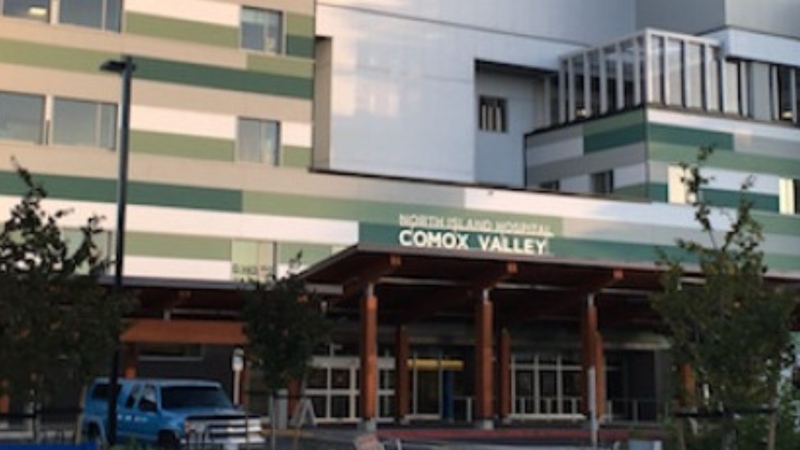 North Island Hospital - Comox Valley is seen in this photo from Island Health's website. (islandhealth.ca)