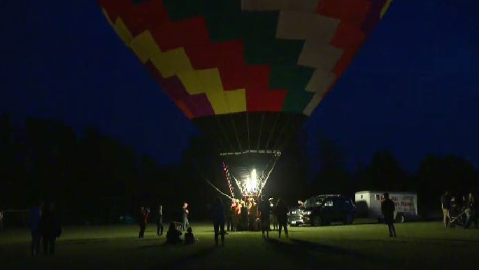 hot air balloon drumbo park
