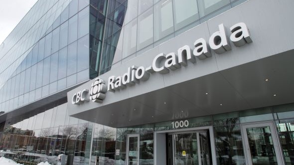 The CBC-Radio Canada building is seen Thursday, January 28, 2021 in Montreal. THE CANADIAN PRESS/Ryan Remiorz