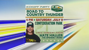 country thunder kick-off poster
