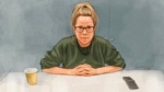 Tamara Lich is seen here in this sketch. (Greg Banning)