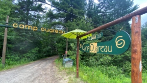 Camp Ouareau in Quebec is forced to close due to a COVID-19 outbreak (photo: CTV News Montreal / Kelly Greig)