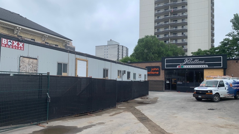The Regional HIV/AIDS Connection safe consumption site operations have been moved to a trailer at 446 York Street after their lease at 186 King Street ran out at the end of June. They are currently offering a safe space for addicts to use at that location while the permanent site in the former Bellone’s music store is worked on. 