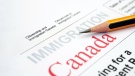 Immigration form (iStock / alexskopje)