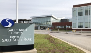 A patient became violent at Sault Area Hospital over the weekend, throwing oxygen tanks while in the emergency department. (File)