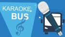 Singing is encouraged on Calgary Transit's Karaoke Bus.