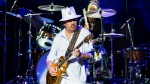 Carlos Santana was performing at Pine Knob Music Theatre on July 5 in Clarkston, Michigan, when he was overcome with heat exhaustion. (Scott Legato/Getty Images)