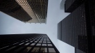 Office towers are photographed in Toronto's financial district on Wednesday, June 27, 2018. THE CANADIAN PRESS/ Tijana Martin