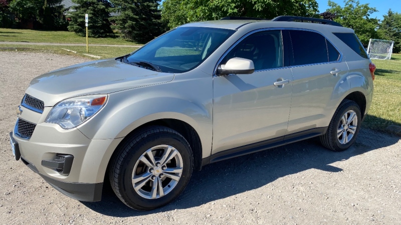 Police say this Chevrolet Equinox was stolen in Barrie, Ont., on Wed., July 6, 2022. (Barrie Police Services)