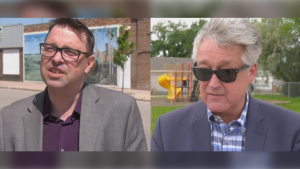 Coun. Ross Eadie is set to faceoff against his former assistant Aaron McDowell, who he fired, for the next councillor of Mynarski. (Source: Jeff Keele/CTV News)