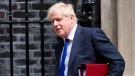 British Prime Minister Boris Johnson leaves 10 Downing Street in London, July 6, 2022. (AP Photo/Frank Augstein)