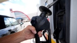 A motorist fills up a vehicle at a Shell gas station Monday, July 4, 2022, in Commerce City, Colo. (AP Photo/David Zalubowski) 