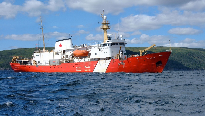 The Canadian Coast Guard Ship Hudson is shown in this undated handout photo. The Canadian Coast Guard is saying good-bye to a storied research vessel today, as it also looks for alternatives to carry out the science projects it has hosted over the past six decades.THE CANADIAN PRESS/HO - Fisheries and Oceans Canada 
