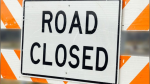 Melrose Avenue closed until 4 p.m. today.
