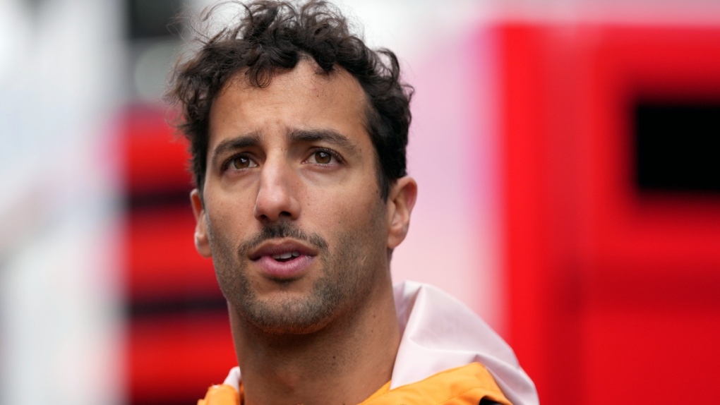 Mclaren F1 driver Daniel Ricciardo