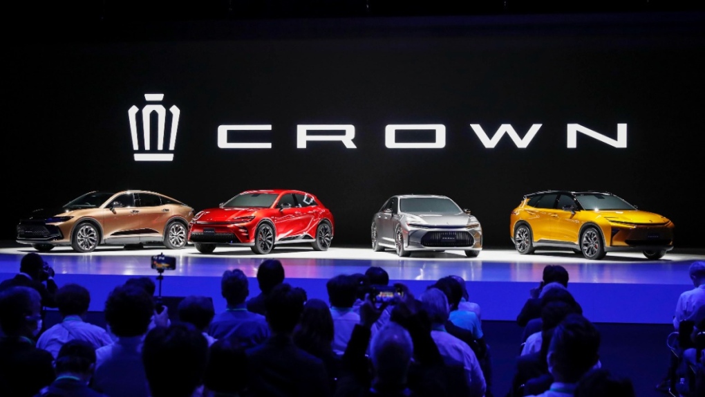 Toyota's new Crown family of vehicles
