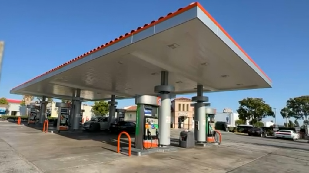 Gas station where Bobby East was fatally stabbed