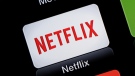 The Netflix Apple TV app icon in South Orange, N.J., on June 24, 2015. (Dan Goodman / AP)