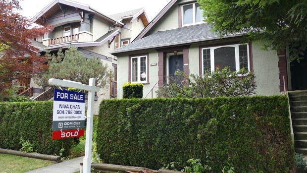 A home for sale in B.C. is seen in this undated image. 