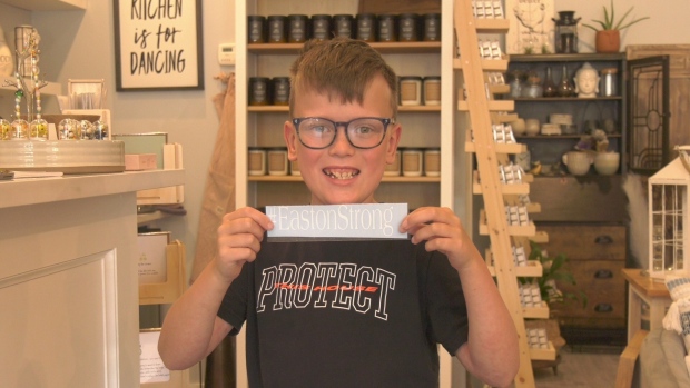 Arnprior, Ont. boy selling stickers ahead of trip to Toronto’s Sick Kids Hospital