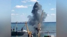 Russia launches missile strike on port of Odesa
