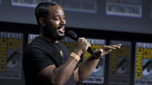 Ryan Coogler attends a panel for Marvel Studios on Day 3 of Comic-Con International, July 23, 2022, in San Diego. (Photo by Richard Shotwell/Invision/AP)
