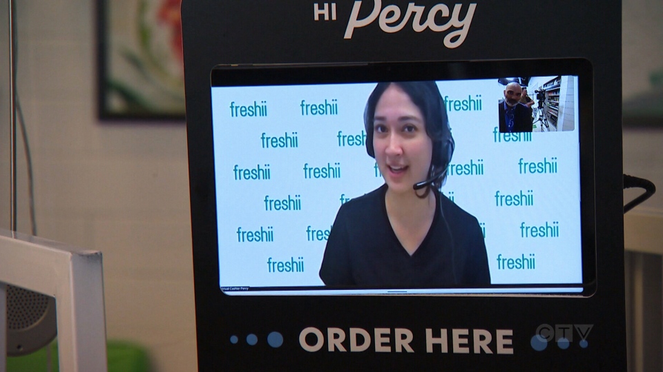 Percy virtual cashier