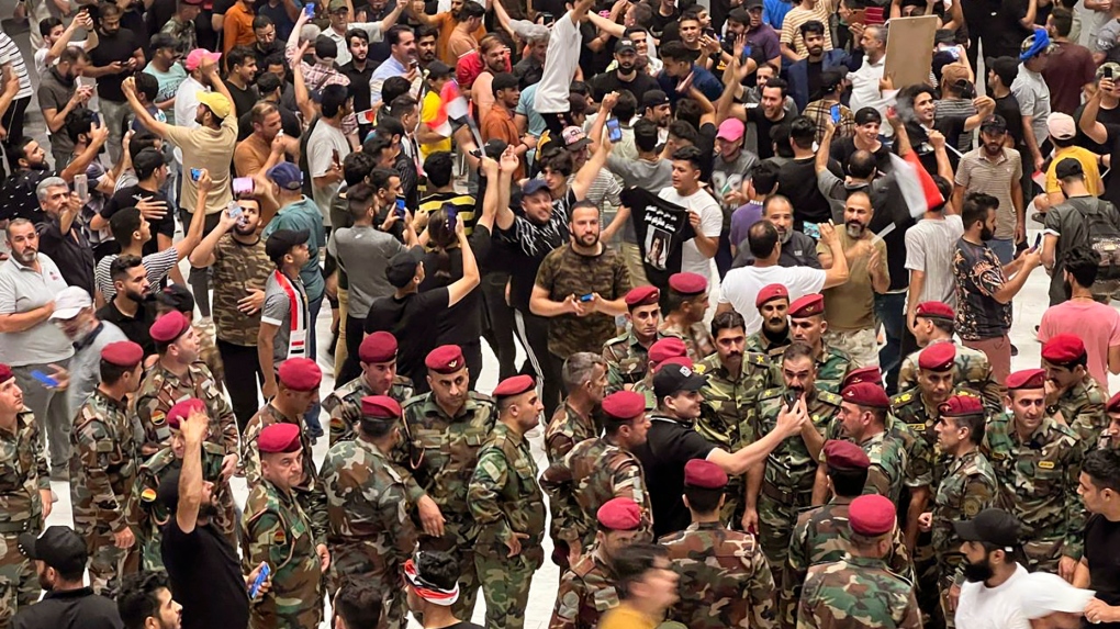 Iraq parliament protests