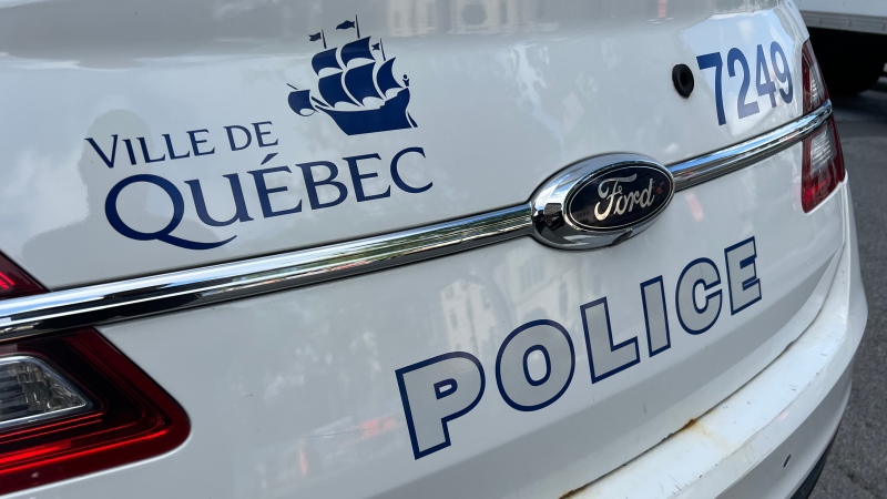Quebec City police (SPVQ). (Daniel J. Rowe/CTV News)
