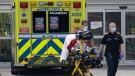 Paramedics transport a patient to the emergency room Wednesday, July 20, 2022 in Montreal.THE CANADIAN PRESS/Ryan Remiorz 