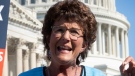 In this July 19, 2018, photo, Rep. Jackie Walorski, R-Ind., speaks on Capitol Hill in Washington. (AP Photo/J. Scott Applewhite, File)