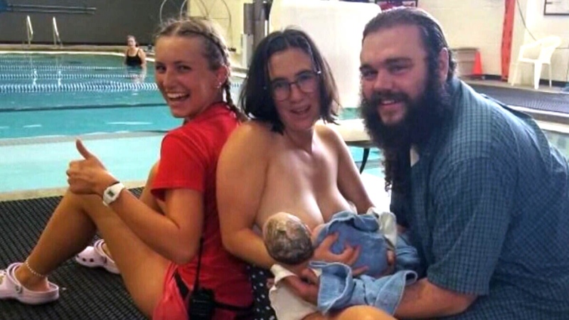 Teen lifeguard helps deliver baby at Colo. YMCA po