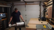  Shawn Wilson from Boisbriand, Que. created a lifesized model of the Stanley Cup using a 3D printer. (CTV News) 