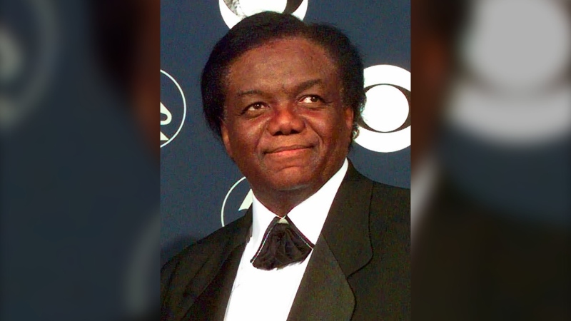 FILE - Songwriter/producer Lamont Dozier appears at the 40th Annual Grammy Awards in New York on Feb. 25, 1998. (AP Photo/Richard Drew, File)