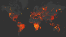 Wildfires around the world (ESRI's Living Atlas Indicators of the Planet)